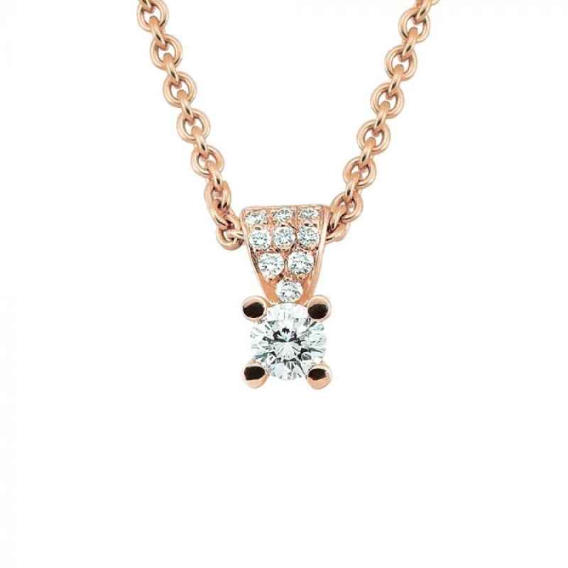 Nuran Copenhagen Vedhæng 0,10 - Rosaguld