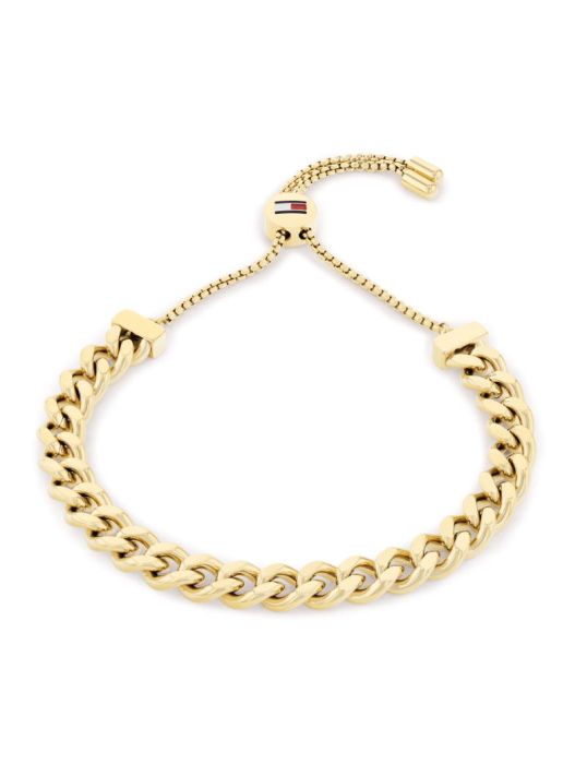 Tommy Hilfiger Sliding Chains Armbånd - Guld