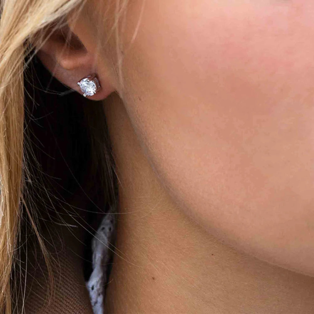 Sif Jakobs Jewellery Øreringe Princess Round 18 kt. forgyldt - Medio