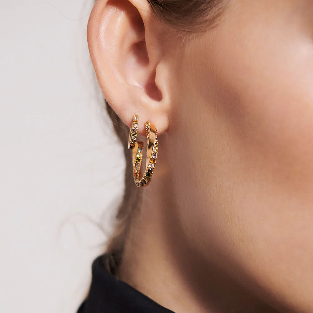 Sif Jakobs Jewellery Øreringe Ellera 18 kt. forgyldt Efterår - Medio