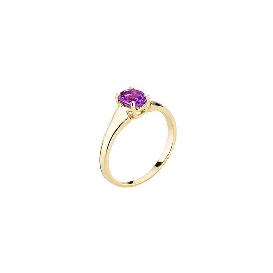 Lund CPH Ring Med Amethyst