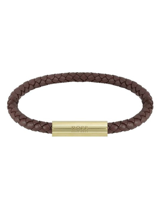 Boss Braided Leather