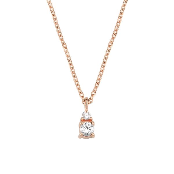 Nuran Petit Vedhæng 0,125 ct - Rosaguld