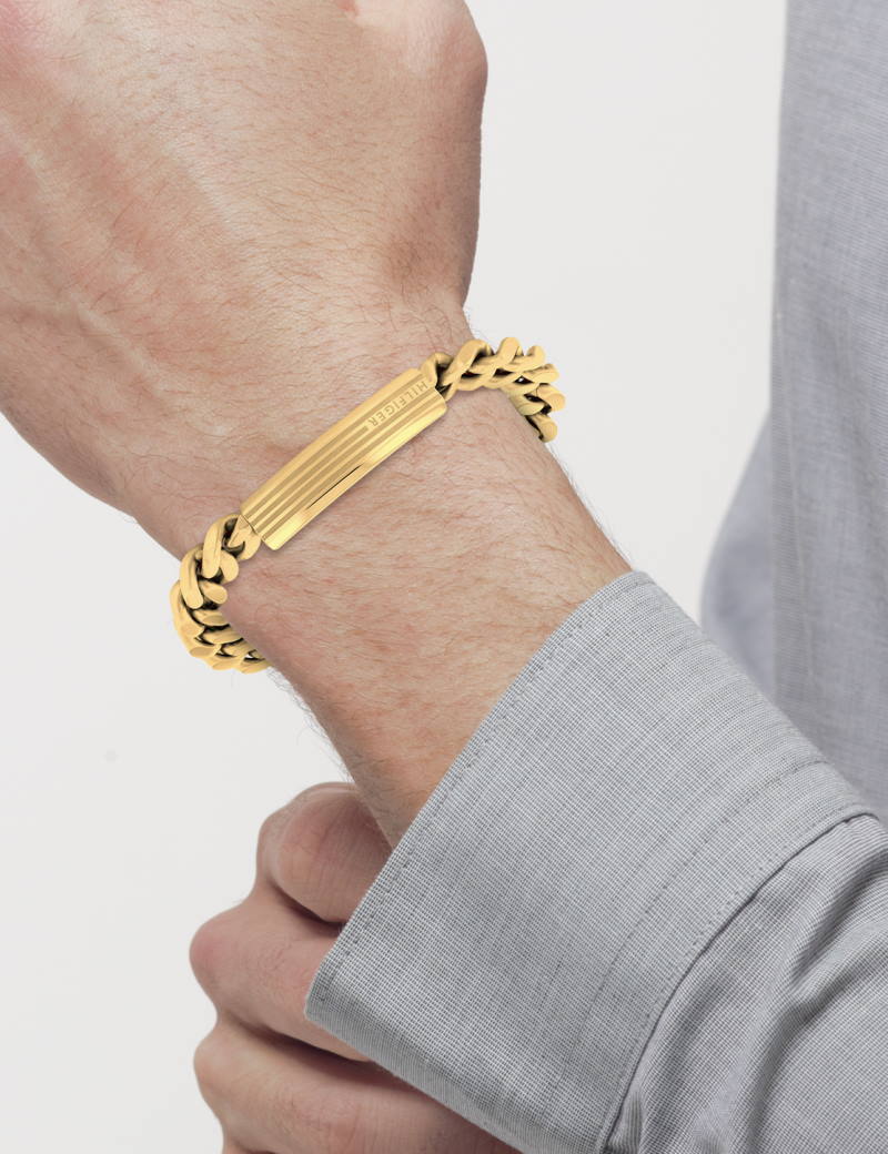 Tommy Hilfiger Id Bracelet - Guld