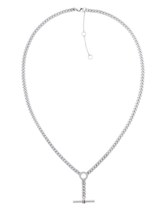 Tommy Hilfiger Sliding Chains Halskæde - Sølv