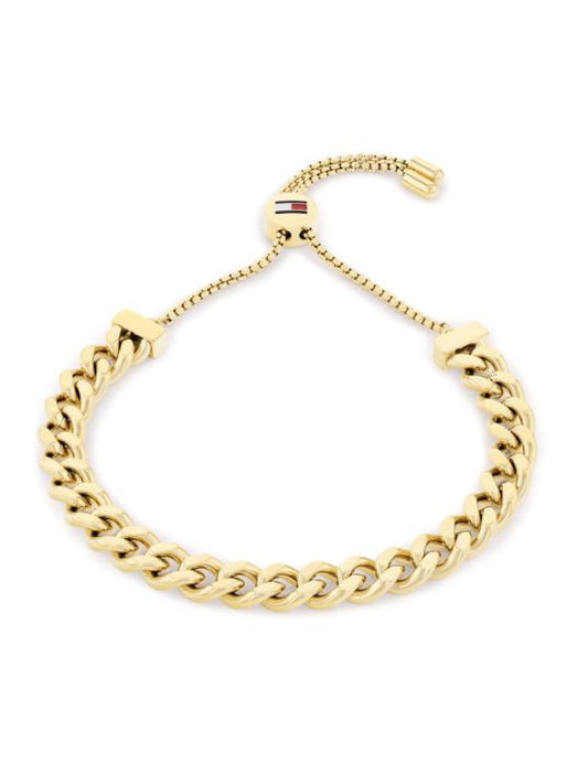 Tommy Hilfiger Sliding Chains Armbånd - Guld